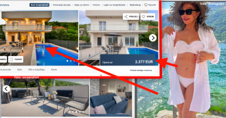 Neda Ukraden renta luksuznu vilu kraj Imotskog, van sezone cijena je 2.377 €, polog 500 €, zabranila je pušenje, zabave, kućne ljubimce, ima grijani bazen i wellnes