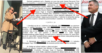 Tajkun Dragutin Biondić odnio sudsku pobjedu nad bivšom suprugom Lanom i njenim novim mužem, postavili su žičanu ogradu na ulaz vile na Gornjem Prekrižju kako on ne bi mogao ući