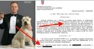 Neven Vranković, desna ruka tajkuna Emila Tedeschija, završio na sudu zbog crne vreće, nije bilo svjedoka,  tvrdili kako je krivo optužen a presuda će zabrinuti Tomaševića
