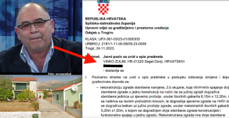Nakon izlaska iz zatvora Vinko Zulim, bivši HDZ-ov zastupnik, optužen da je 400.000 kn pojeo i popio u restoranima, dobio dozvolu za građevinski pothvat u Segetu