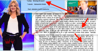 Teta sina zvijezde Nove TV uzdrmala do temelja Putinov hrvatski klan, dala iskaz o milijunima pristiglim iz Rusije ex-direktoru Fortenove od zakupca Putinovog dvorca 