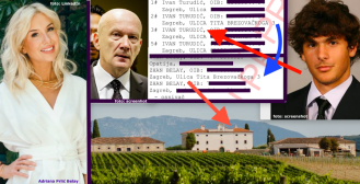 Kći Jadranka Prlića živjela sa sinom Ivana Turudića, partnerom sina odvjetnika Pliše pretučenog u svingerskom klubu a prije udaje za Rusa, vlasnika dvorca, koji je bio ortak sina ex-direktora Fortenove