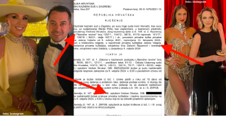 Jelena Veljača kazneno goni Breninog PR agenta Vedrana Strukara, sud ga kaznio s 500 eura jer je umjesto na ročište odletio u Brazil, ona sad uživa u Dubaiju