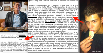 Sin Ive Amulića osuđen zbog droge, policija postupala po dojavi da u stanu, autu i motociklu skriva narkotike za daljnju prodaju, ne mora u zatvor